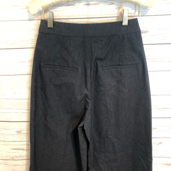 NWT Zara Crop Wide leg navy Pant - Picture 7 of 7